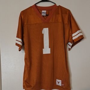 Burnt Orange V-Neck Sports Jersey